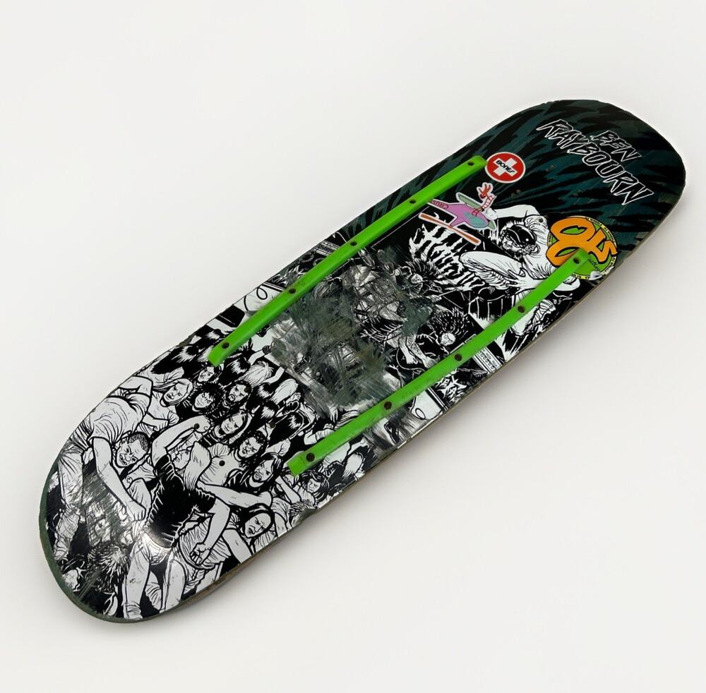Vintage Ben Raybourn Skateboard Deck USED